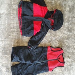 Two piece snowsuit
